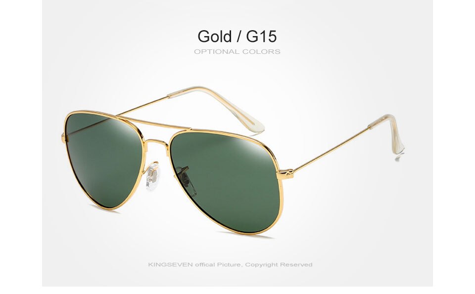 58mm Retro Classic Sunglasses Polarized Women KINGSEVEN Brand Female Sun glasses For Women 2019 Fashion Oculos Designer Shades