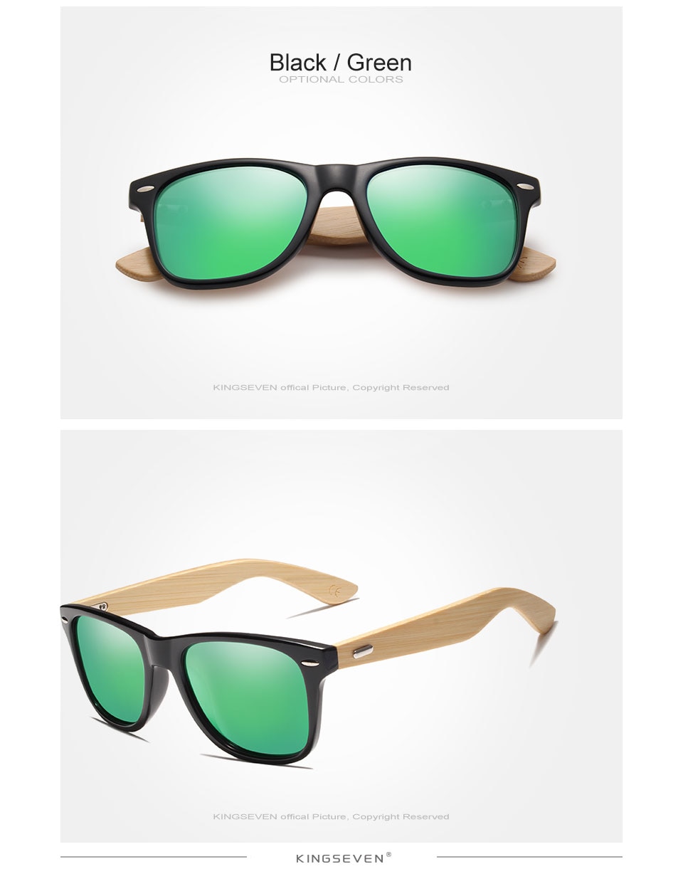 2018 New Bamboo Polarized Sunglasses Men Wooden Sun glasses Women Brand Designer Original Wood Glasses Oculos de sol masculino