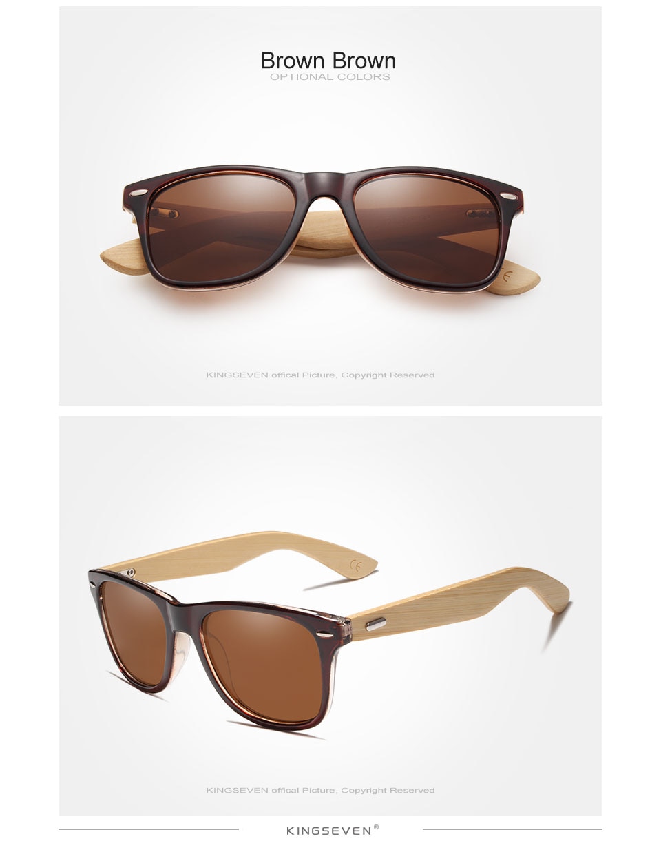 2018 New Bamboo Polarized Sunglasses Men Wooden Sun glasses Women Brand Designer Original Wood Glasses Oculos de sol masculino