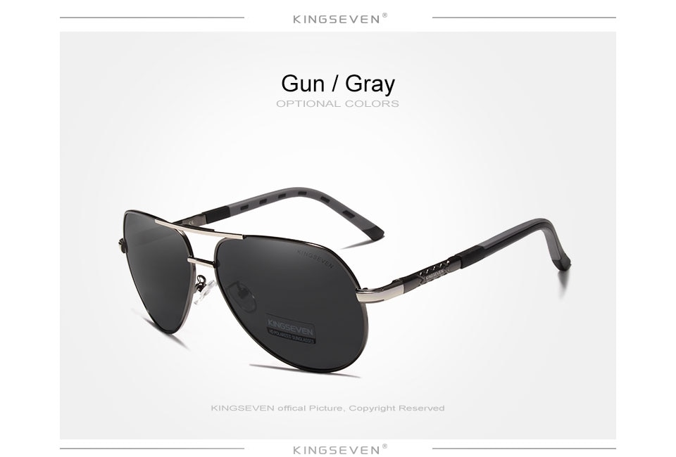 KINGSEVEN Aluminum Magnesium Sunglasses