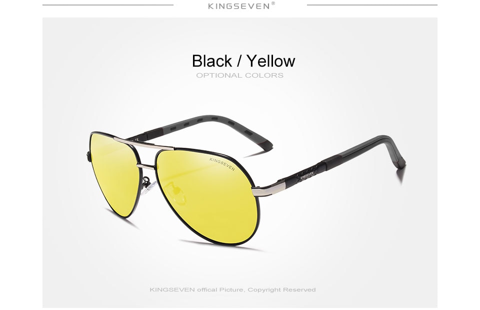 KINGSEVEN Aluminum Magnesium Sunglasses