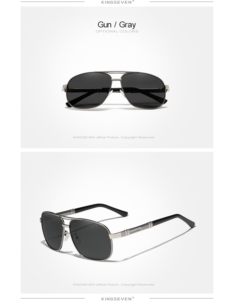 KINGSEVEN 2021 NEW Fashion Men’s Sunglasses Polarized