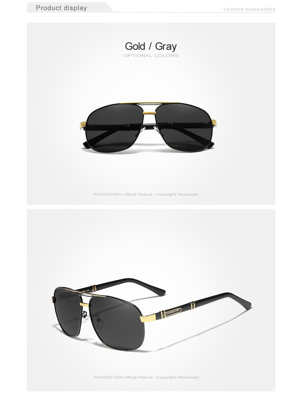 KINGSEVEN 2021 NEW Fashion Men’s Sunglasses Polarized