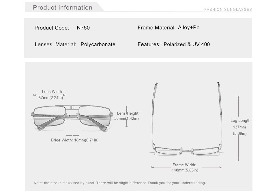 KINGSEVEN Stainless Steel Vintage Sunglasses