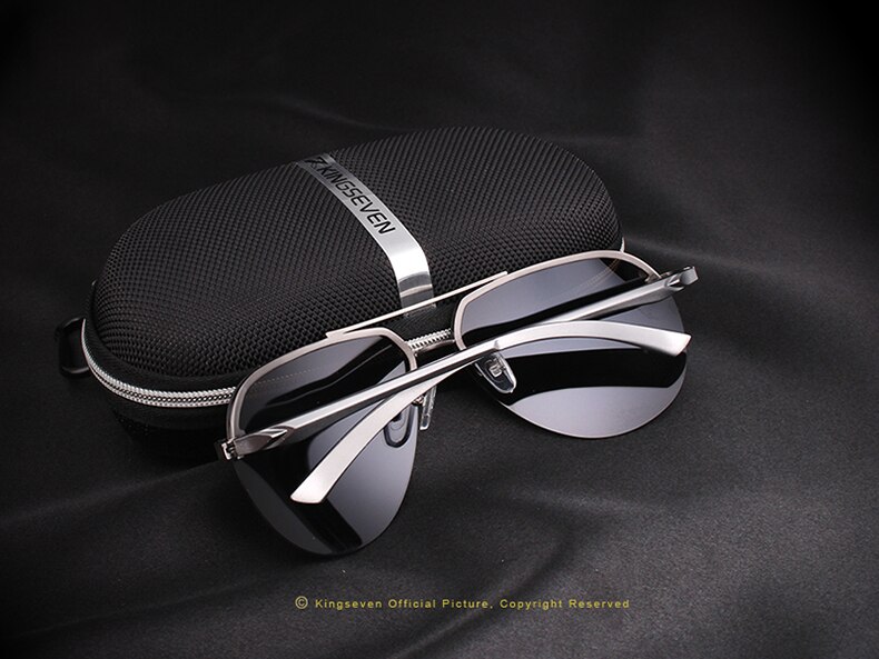 KINGSEVEN Aluminum Magnesium Polarized Sunglasses