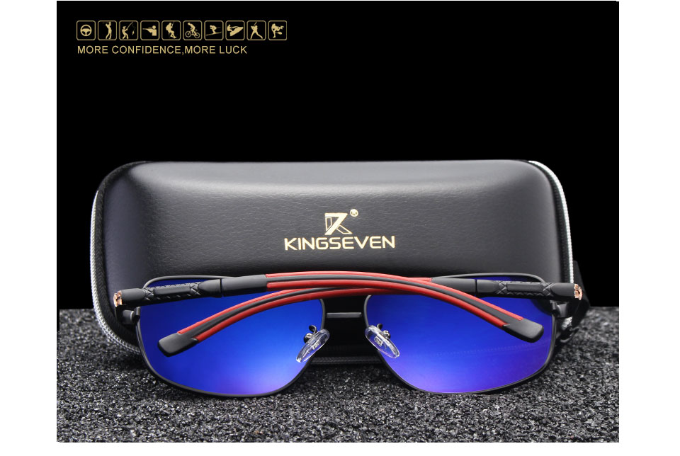 KINGSEVEN Brand Aluminum Magnesium Sunglasses